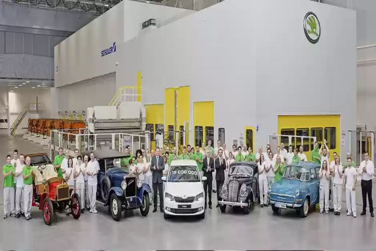 Ve karşınızda Skoda’nın 19 milyonuncu aracı