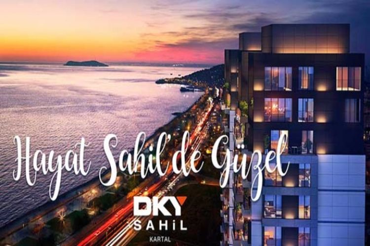 DKY Sahil Kartal’da 120 Ay Taksitle konut
