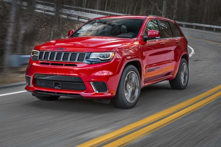 Dünya’nın en güçlü SUV’u Jeep Grand Cherokee Trackhawk!