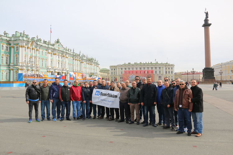 DemirDöküm, en başarılı servislerini  ‘Sanat ve Tarih Şehri’ Saint Petersburg’da ağırladı