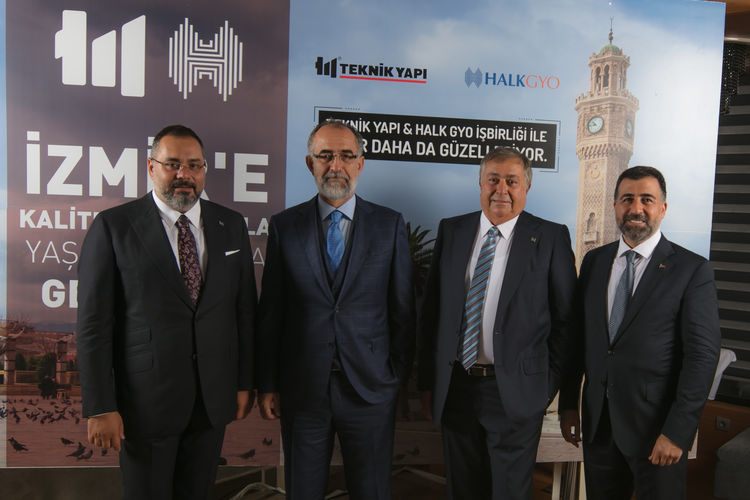 Teknik Yapı ve Halk GYO ortaklık imzalarını attı