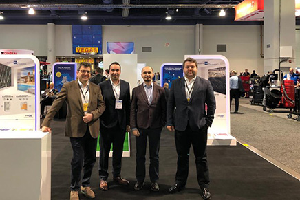 Çimsa, World of Concrete (WOC) 2019’da inşaat ve çimento sektörünün dünya markaları ile bir araya geldi