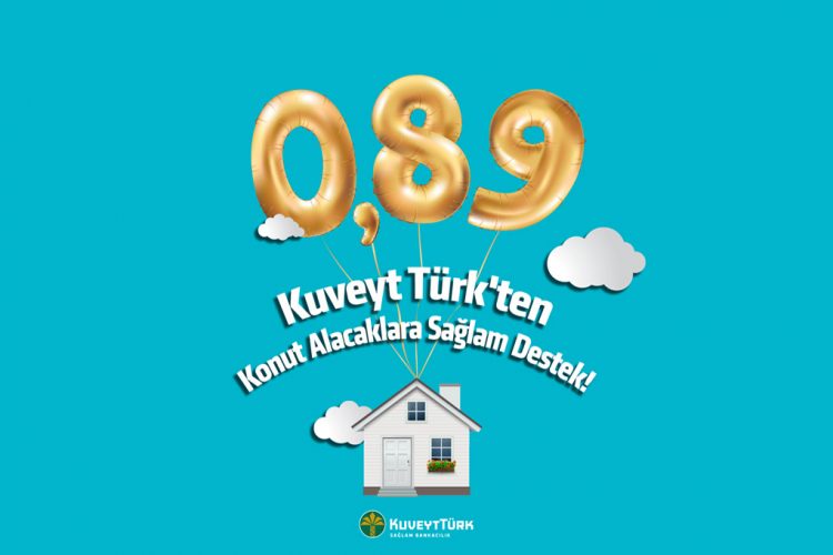 Kuveyt Türk kâr oranını konutta yüzde 0,89’a düşürdü