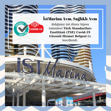 İstMarina AVM’ye TSE’den Güvenli Hizmet Belgesi