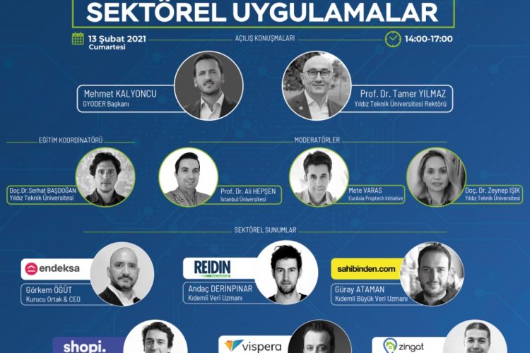Gayrimenkul sektöründe yapay zeka ve veri analitiği uygulamaları sertifika programında konuşulacak