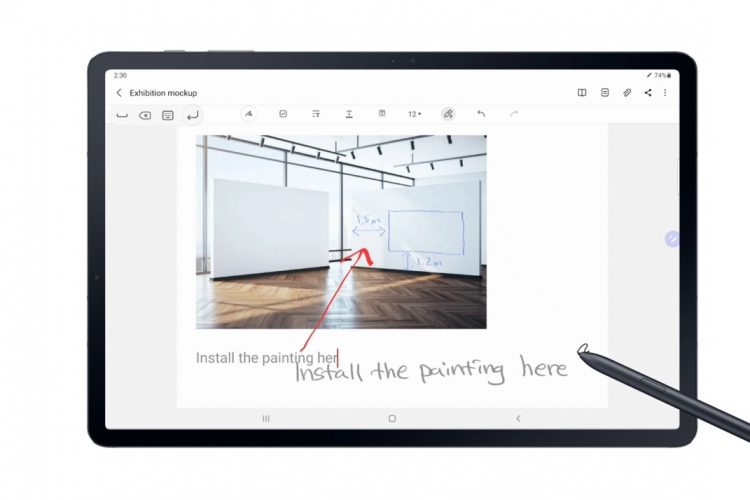 Galaxy Tab S7 ve Galaxy Tab S7+ tabletler için yeni bir güncelleme geliyor!